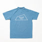 SVKS6015［サルベージパブリックコレパ］フナカイサーフポロ S/S（I♡DH） / Ocean Blue