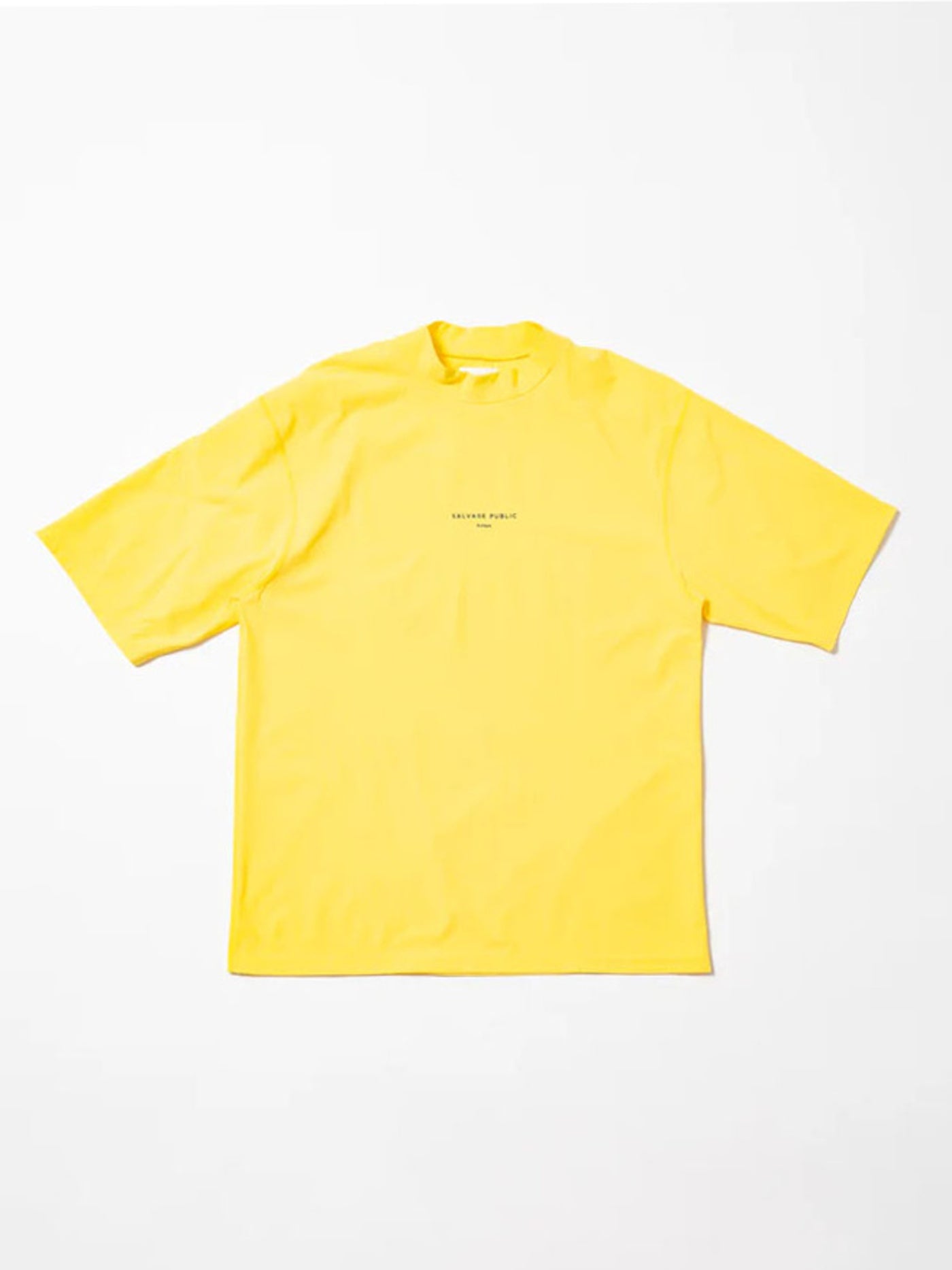SVKS6023［サルベージパブリックコレパ］サーフモックネック S/S(TI LEAF Paisley) / YELLOW