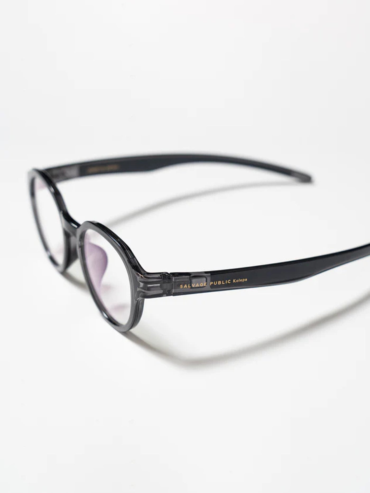 SVKE002［サルベージパブリックコレパ］POLOLEI Black with Polarised Photochromic Grey lenses / Black×Grey