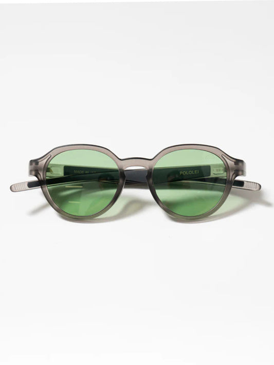 SVKE002［サルベージパブリックコレパ］POLOLEI Matte Grey with Polarised Photochromic Green lense / Matte Grey×Green