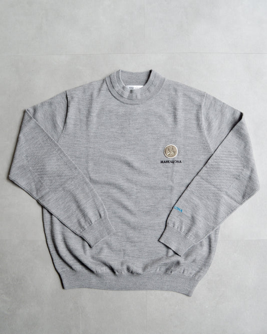 Marnors Fine Wool Kint | MEN / H.GREY