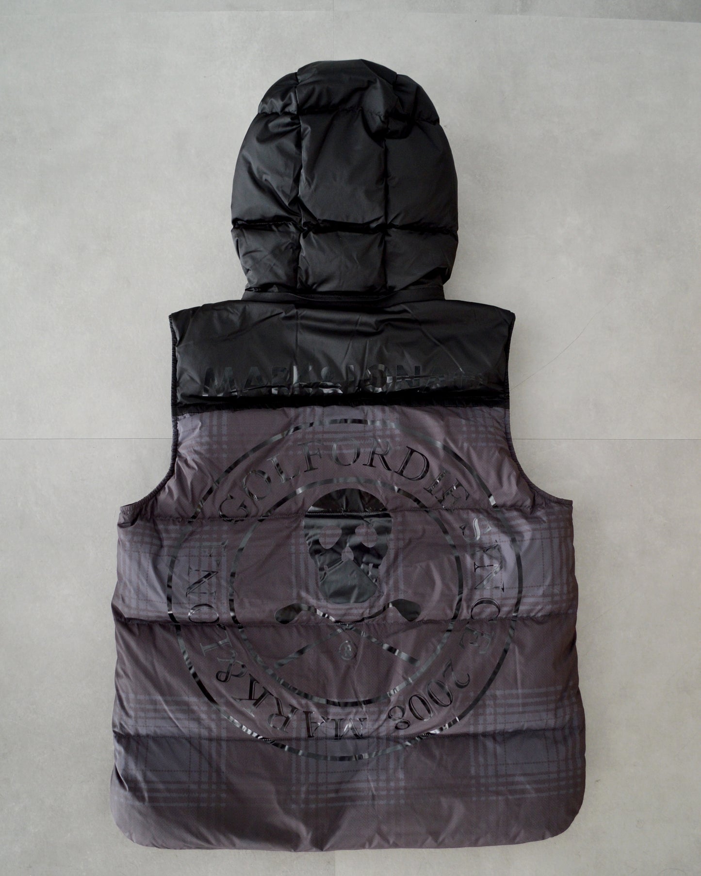 Richy Wooly 700 Down Vest | MEN / BLACK