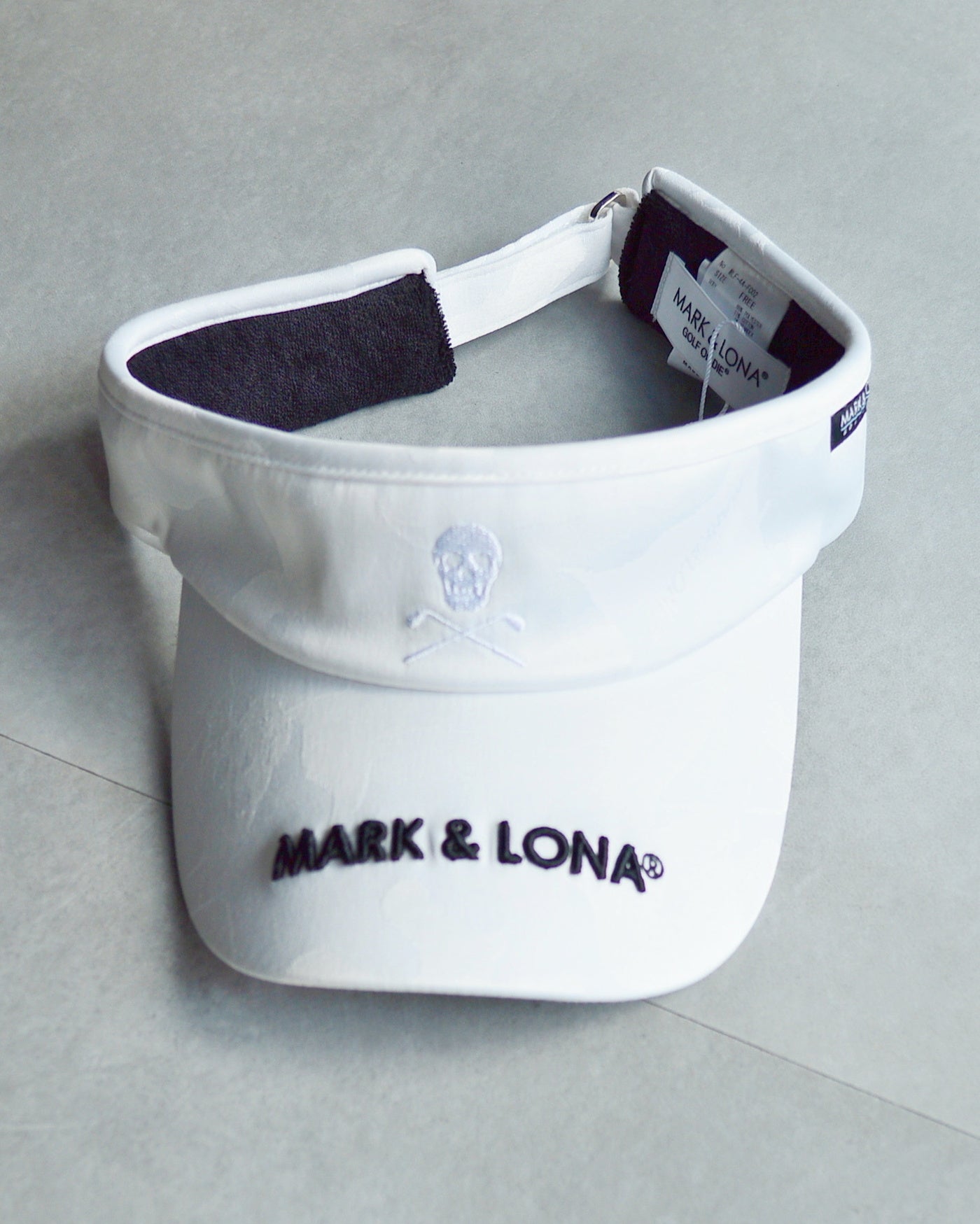 Gauge Neo Sunvisor | MEN and WOMEN / WHITE