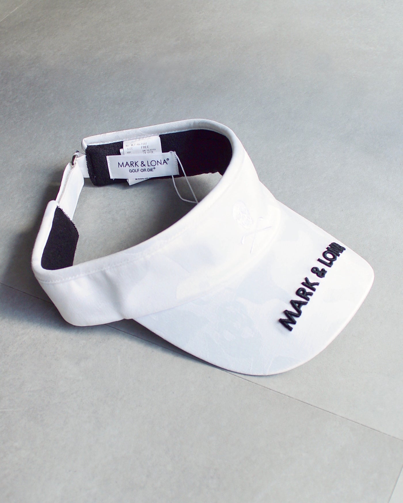 Gauge Neo Sunvisor | MEN and WOMEN / WHITE