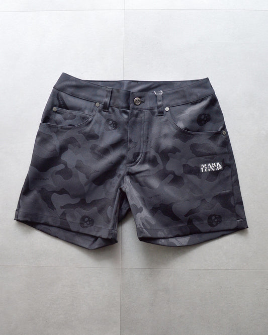 Gauge Roll Up Shorts | WOMEN / BLACK