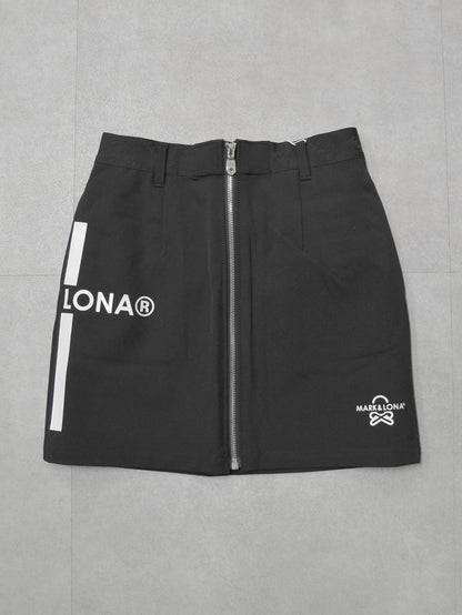 Ever SL Front Zip Skirt | WOMEN / BLACK