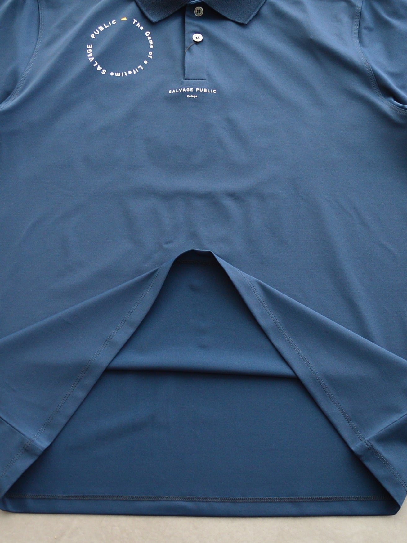 SVKS5021［サルベージパブリックコレパ］Kolepa ツアーポロ SS / NAVY