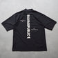 SVKS5032［サルベージパブリックコレパ］SURF モックネック S/S (EXELLENCE) / BLACK