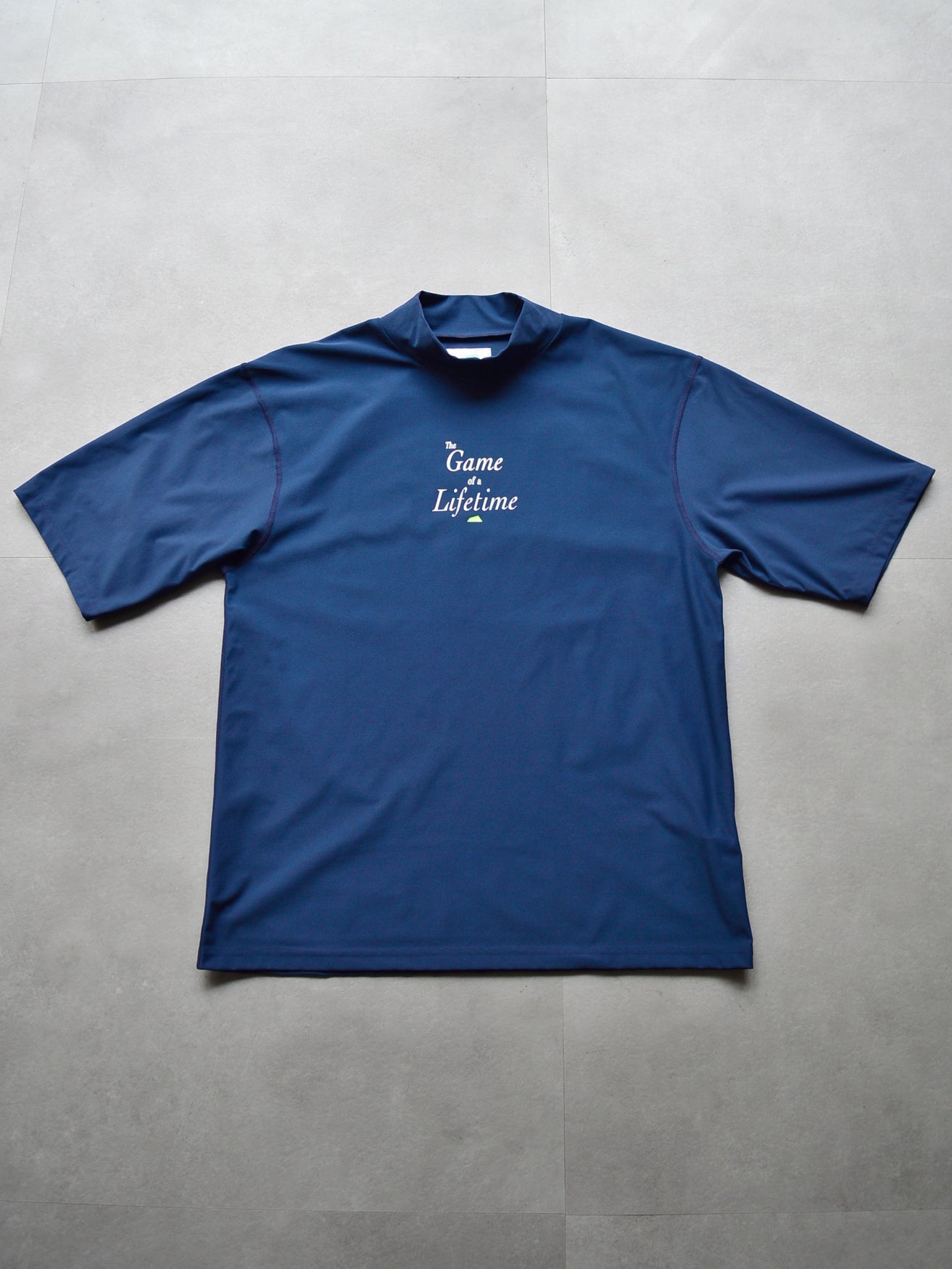 SVKS5030［サルベージパブリックコレパ］SURF モックネック S/S (HI) / Navy