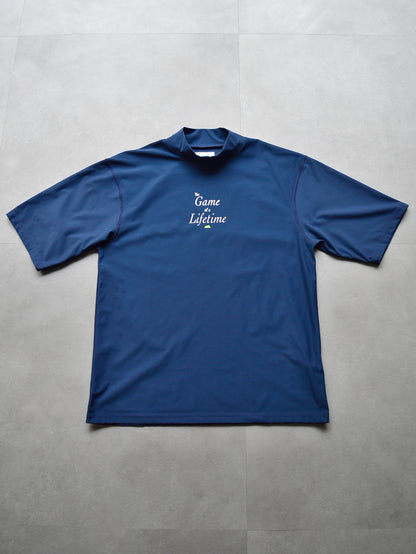 SVKS5030［サルベージパブリックコレパ］SURF モックネック S/S (HI) / Navy
