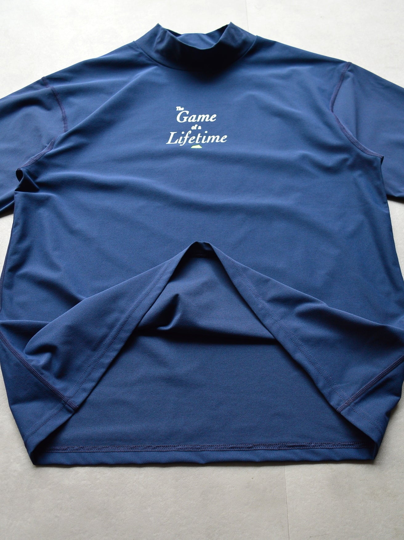SVKS5030［サルベージパブリックコレパ］SURF モックネック S/S (HI) / Navy