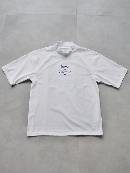 SVKS5030［サルベージパブリックコレパ］SURF モックネック S/S (HI) / White