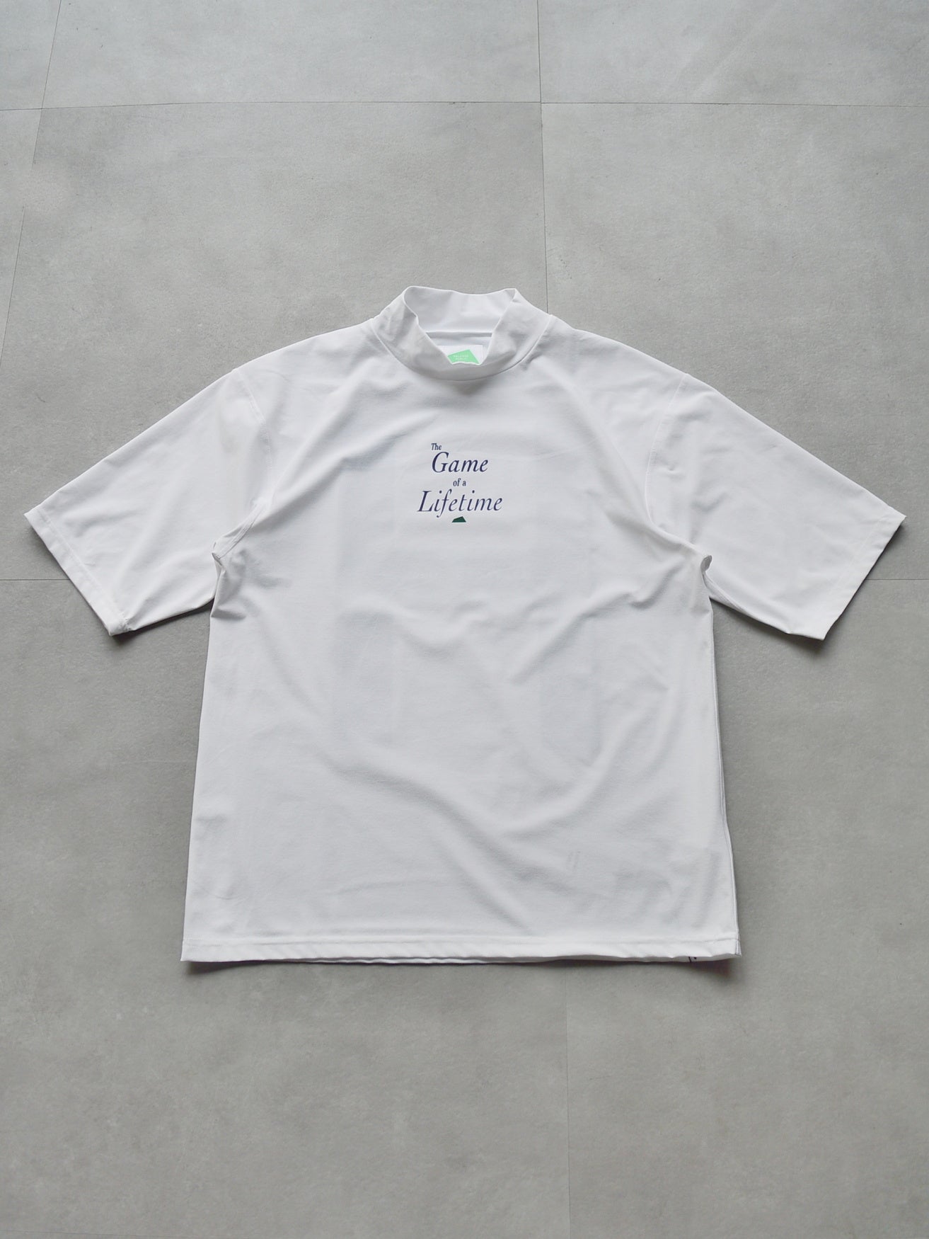 SVKS5030［サルベージパブリックコレパ］SURF モックネック S/S (HI) / White