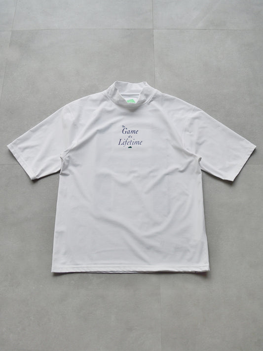 SVKS5030［サルベージパブリックコレパ］SURF モックネック S/S (HI) / White