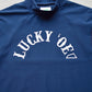 SVKS5028［サルベージパブリックコレパ］SURF モックネック S/S (LUCKY ’OE) / Navy