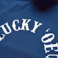 SVKS5028［サルベージパブリックコレパ］SURF モックネック S/S (LUCKY ’OE) / Navy