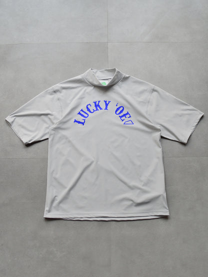 SVKS5028［サルベージパブリックコレパ］SURF モックネック S/S (LUCKY ’OE) / Ice Grey