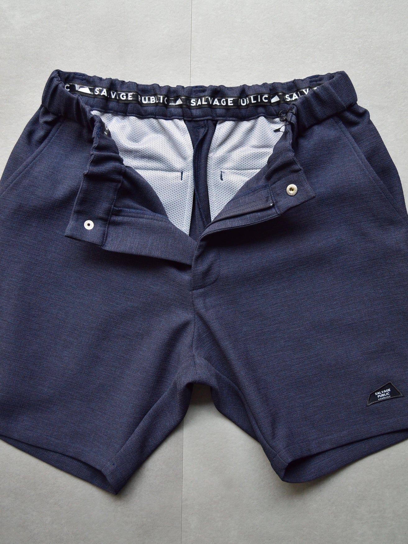 SVKS5024［サルベージパブリックコレパ］Makani RIRANCHA® ショーツ / Navy