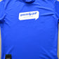Graphic Mock Neck Tee | MEN / BLUE