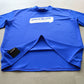 Graphic Mock Neck Tee | MEN / BLUE
