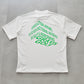 Graphic Mock Neck Tee | MEN / WHITE