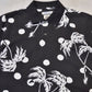 NVG×SUNSURF Moon Palm Tree Polo (BLACK)