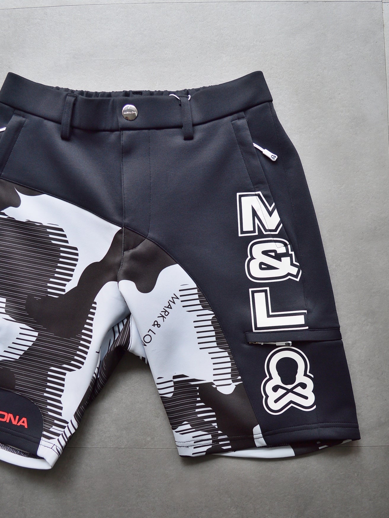 Flow Camo Shorts | MEN / BLACK