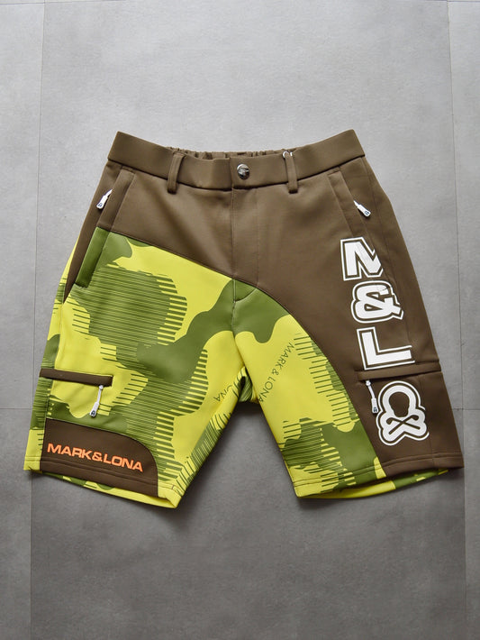 Flow Camo Shorts | MEN / YELLOW