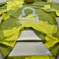 Flow Camo Mock Neck Tee | MEN / YELLOW
