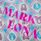 Aura Monogram Trapeze Skirt | WOMEN / PURPLE