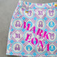 Aura Monogram Trapeze Skirt | WOMEN / PURPLE