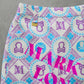 Aura Monogram Trapeze Skirt | WOMEN / PURPLE