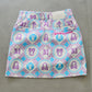 Aura Monogram Trapeze Skirt | WOMEN / PURPLE