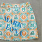 Aura Monogram Trapeze Skirt | WOMEN / GREEN