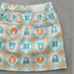 Aura Monogram Trapeze Skirt | WOMEN / GREEN