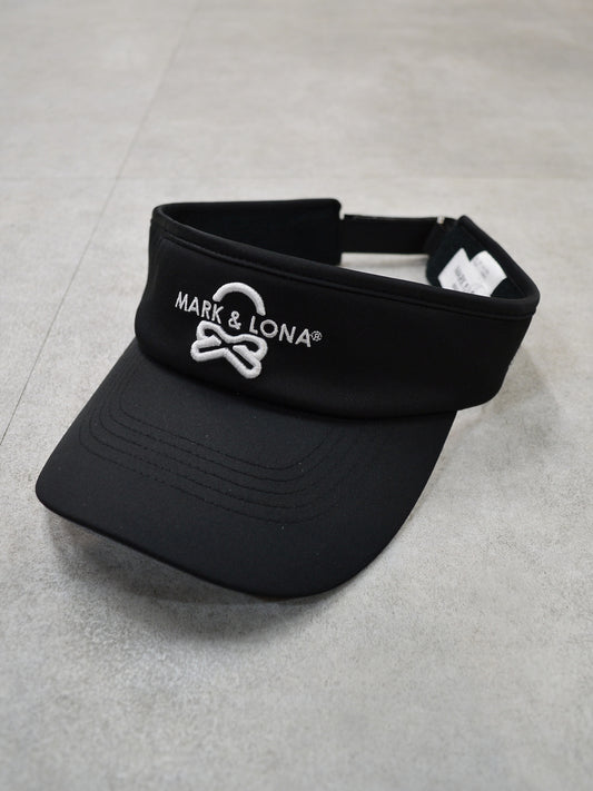 Option Crystal Flag Visor  | MEN and WOMEN / BLACK