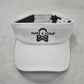 Option Crystal Flag Visor  | MEN and WOMEN / WHITE