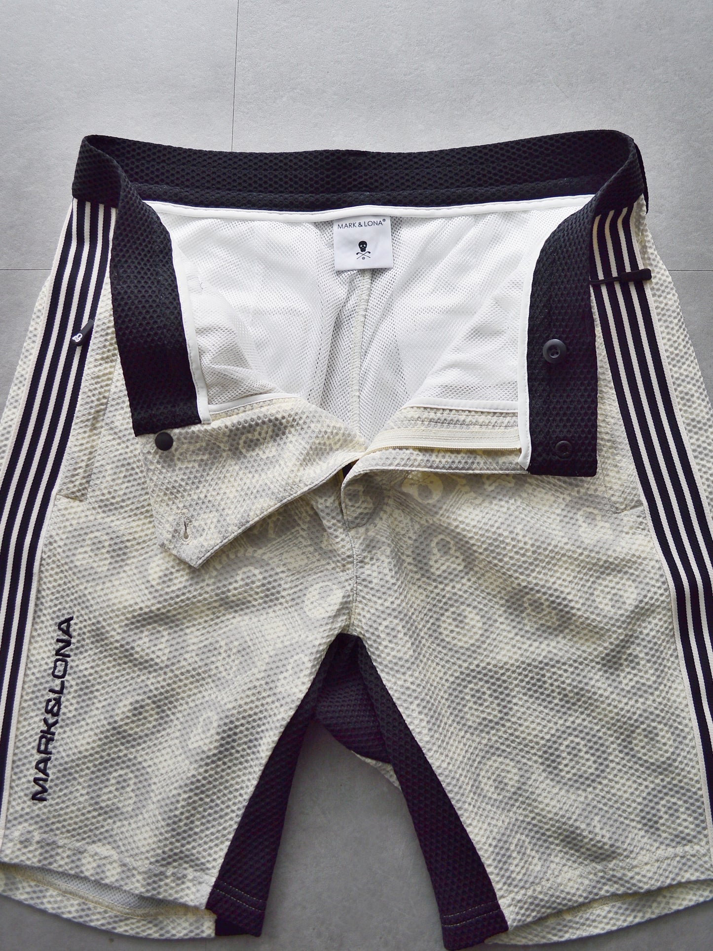 B.O.C Mesh Shorts  | MEN / IVORY