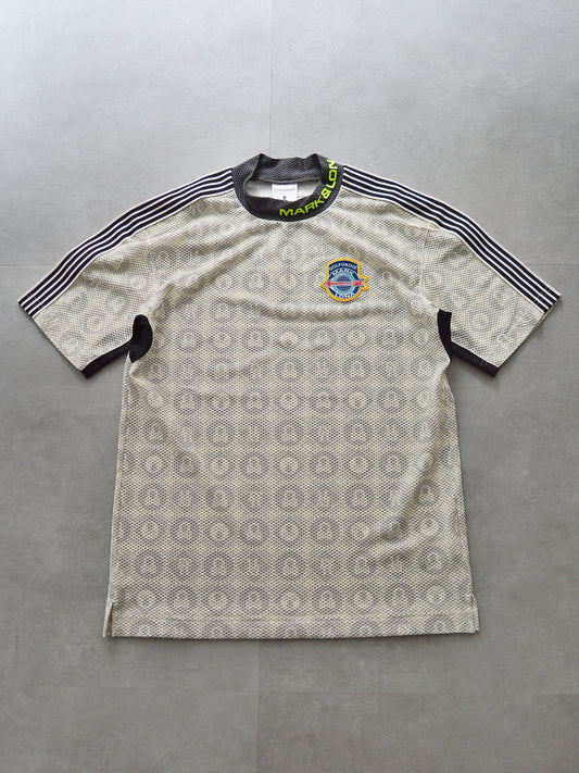B.O.C Mesh Mock Tee  | MEN / IVORY