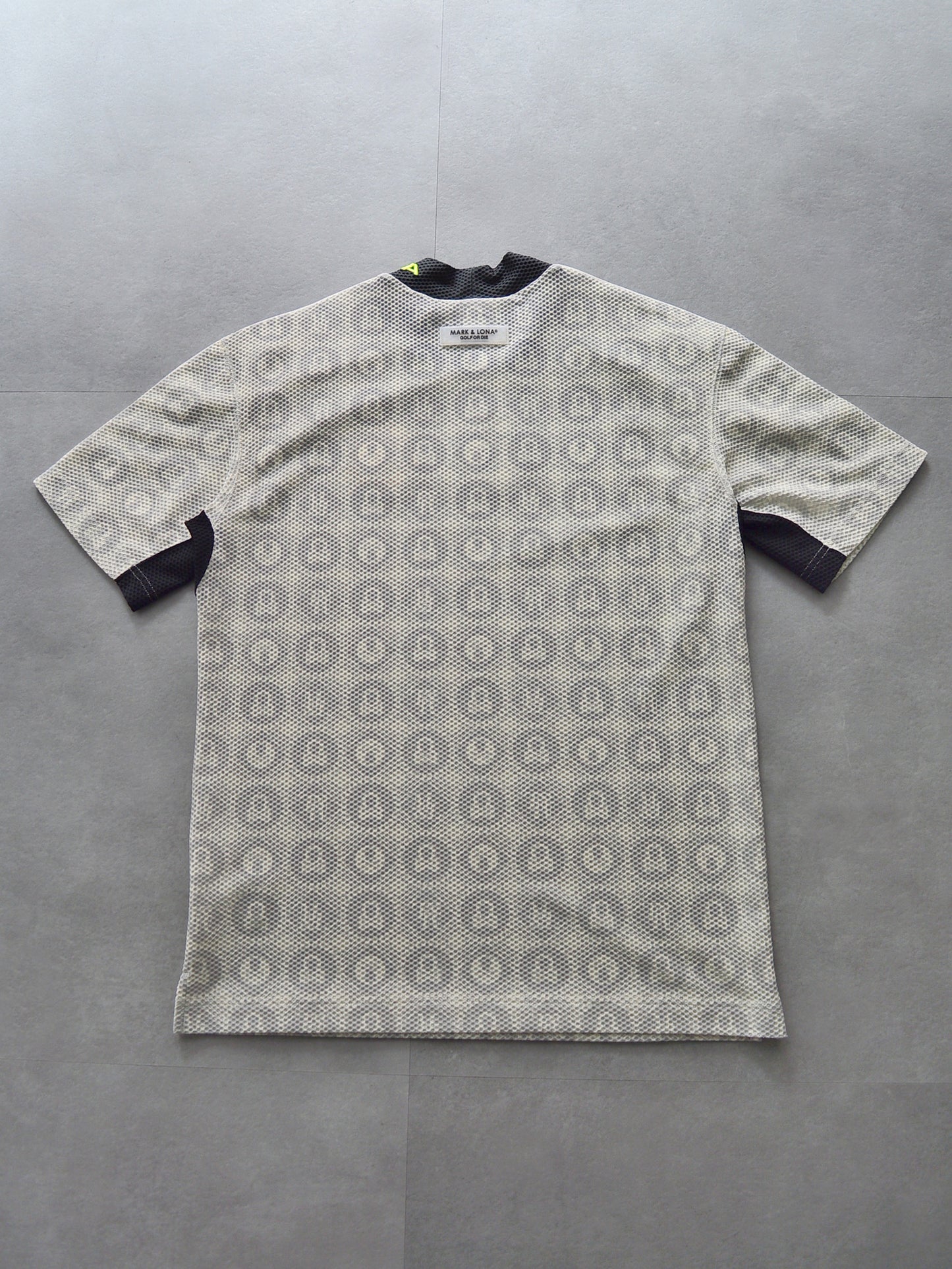 B.O.C Mesh Mock Tee  | MEN / IVORY