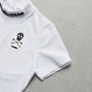 Superb Micro Pile Tee  | WOMEN / WHITE