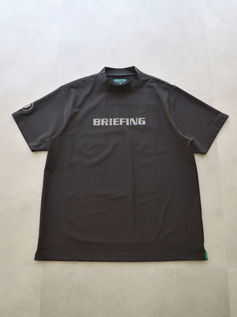 BRIEFING GOLF | MEN'S EARTH HIGHNECK （リラックスフィット）/ BLACK