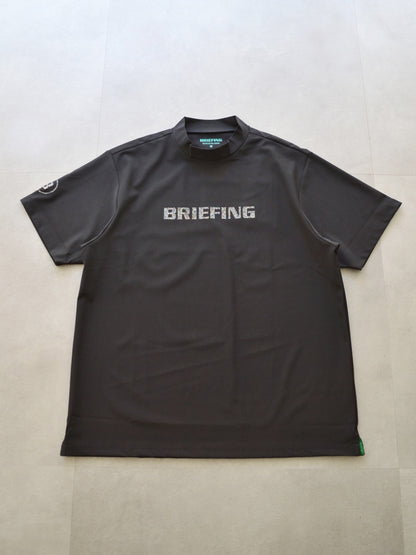 BRIEFING GOLF | MEN'S EARTH HIGHNECK （リラックスフィット）/ BLACK