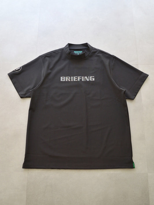 BRIEFING GOLF | MEN'S EARTH HIGHNECK （リラックスフィット）/ BLACK