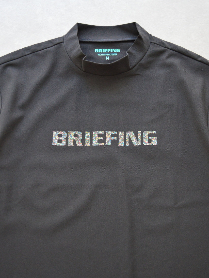 BRIEFING GOLF | MEN'S EARTH HIGHNECK （リラックスフィット）/ BLACK
