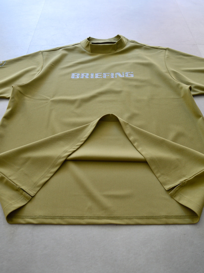 BRIEFING GOLF | MEN'S EARTH HIGHNECK （リラックスフィット）/ OLIVE