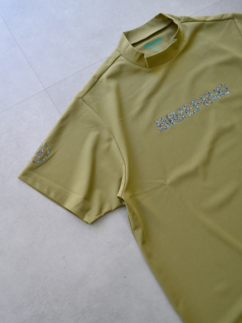 BRIEFING GOLF | MEN'S EARTH HIGHNECK （リラックスフィット）/ OLIVE