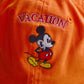 VACATION Mickey Dad Cap | MEN and WOMEN / ORANGE