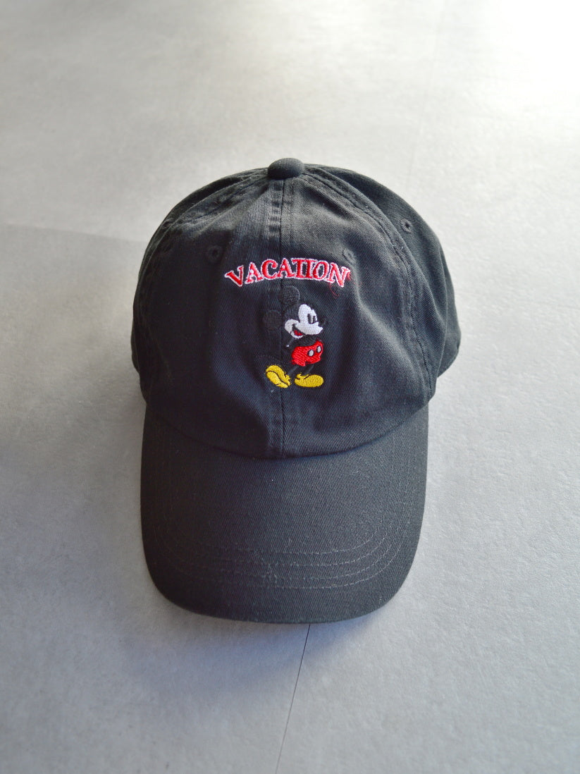 VACATION Mickey Dad Cap | MEN and WOMEN / BLACK