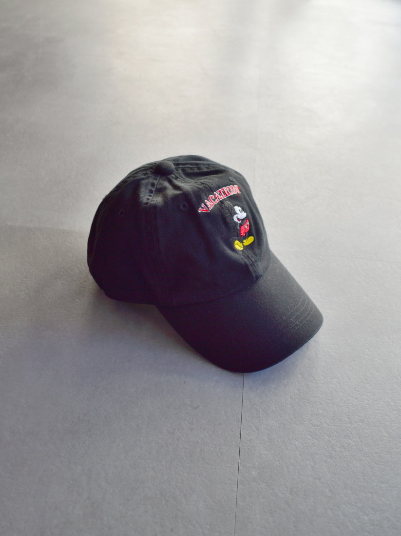 VACATION Mickey Dad Cap | MEN and WOMEN / BLACK